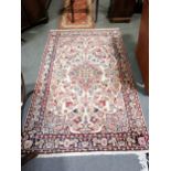 An Indian Persian pattern rug