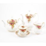 Collection of Royal Albert Old Country Roses pattern tea and coffee ware