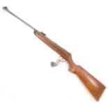 BSA Meteor air rifle, trigger mechanism detached but present.