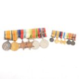 Group of six medals, including WW1 pair, to MID. H. C. GUERNSEY. R.N.