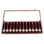 Birmingham Mint "Tichborne Collection" of twelve silver spoons