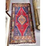 Two Persian pattern rugs,
