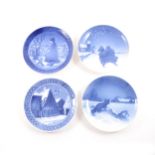 Copenhagen Christmas plates,