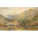 English school, river landscape, probably North Wales