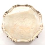 Silver tray,