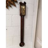 Georgian mahogany stick barometer by Maggio, London,