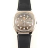 Rado - a gentleman's vintage Rockshell VII stainless steel wrist watch