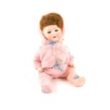 German Heubach Kopplesdorf 320 . 3/0 bisque head doll