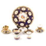 Royal Worcester cabinet plate, and other decorative porcelain and china.