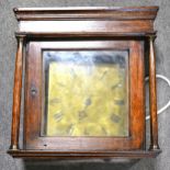 Oak cased longcase clock, signed Demayne, Woodbridge