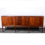 Mahogany finish sideboard