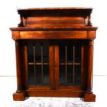 A Victorian rosewood chiffonier