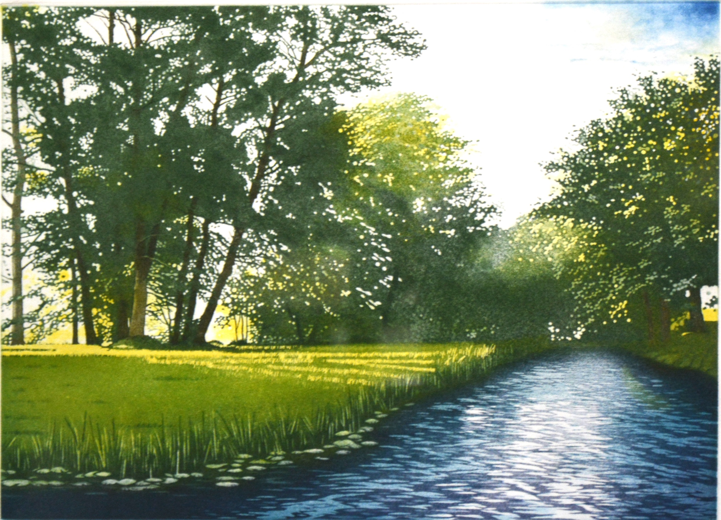 Christopher Penny, "Grand Union Canal, Marsworth" and "The River Waveney"