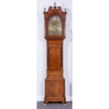 Thomas Pearson Newcastle, George III mahogany longcase clock