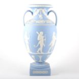 A limited edition Genius Collection vase, 'Procession of the Deities', by Wedgwood.