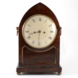 Jn Farmer, Oxford Street, George III mahogany lancet bracket clock