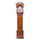 Eardley Norton London, George III mahogany longcase clock
