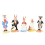 A collection of twenty nine Royal Doulton Bunnykins models, ...