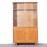 Ercol style beech bookcase