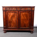 A Victorian mahogany chiffonier