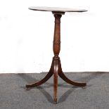 A Victorian oak occasional table,