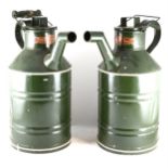 Pair of showman’s watering cans