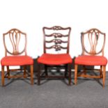 A Georgian mahogany dining chair…