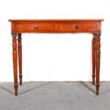 Victorian mahogany sidetable, by W. & C. Wilkinson, Ludgate Hill,