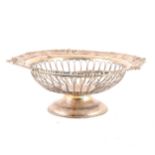 A silver centre bowl by Harrison Brothers & Howson (George Howson)