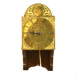 Schilling, Boughton (Kent) wall mounted dial clock, thirty hour movement