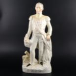 Rare Staffordshire figure of Sir Charles Napier.