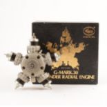 G-MARK 30, 5 Cylinder Radial glow engine. NIB