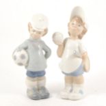 Two Lladro figures, ...