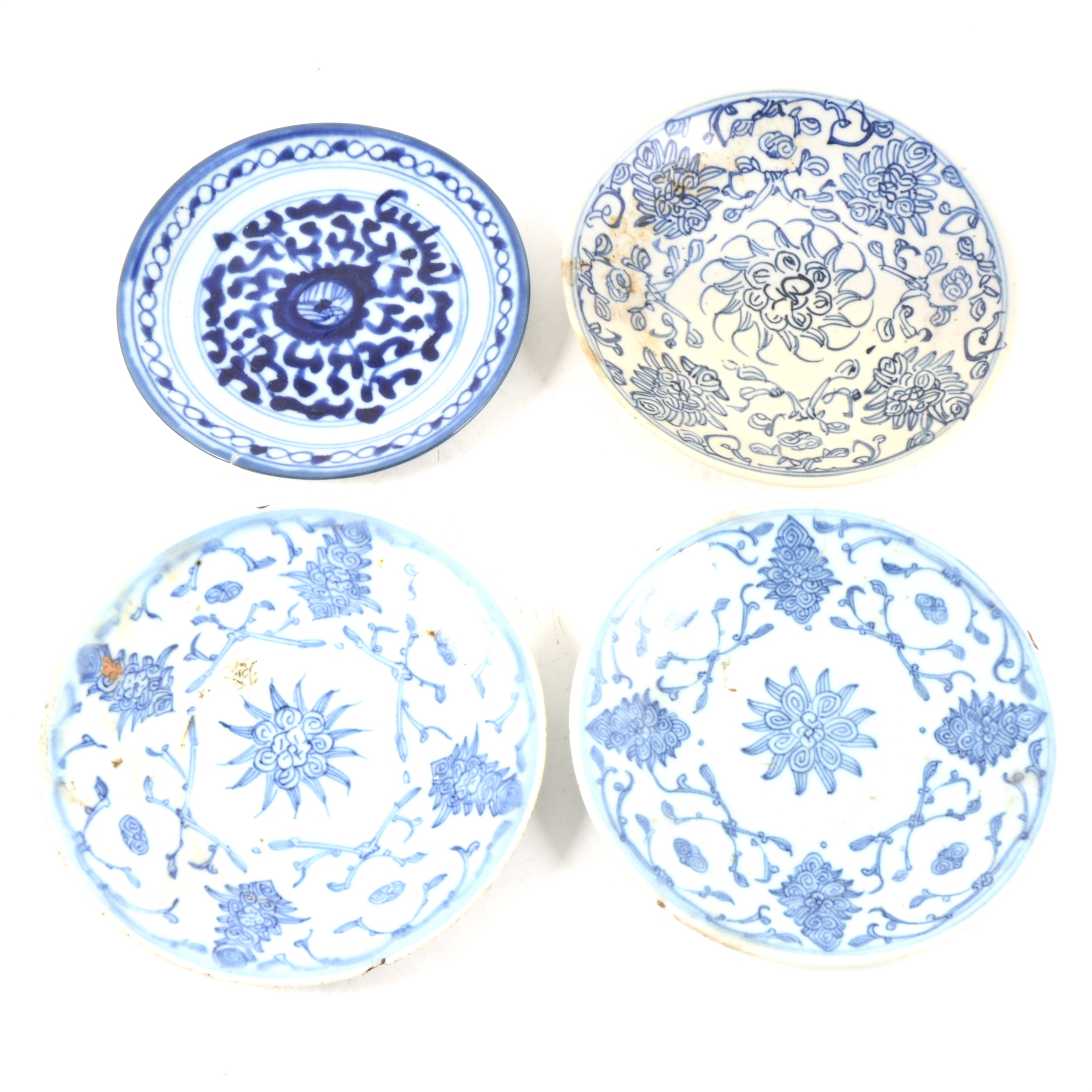 A collection of 'Tongzxi' blue and white ...