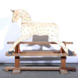 A painted rocking horse, ...