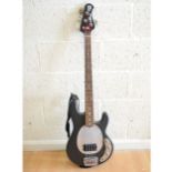 Music Main electric bass guitar in case, with Ashdown Amp, (2).