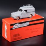 A Somerville white metal model prototype of a Vauxhall L Type Velox 1949, VX Swiss Post, 10cm in