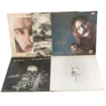 Roy Harper; five vinyl LP records, Lifemask, The Unknown Soldier, Folkjokeopus, Bullinamingvase, HQ.