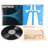 Kraftwerk; three vinyl record LP albums, Autobahn, Ralf and Florian.