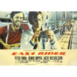 An original film poster for Easy Rider, 1969, Italian version