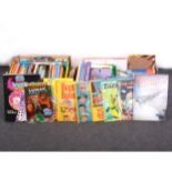 Children's annuals and books, including Enid Blyton, Ladybirds books, magazines etc.
