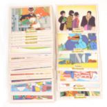 The Beatles Yellow Submarine trading gum cards; a full set of 66 Anglo Confectionery LTD cards