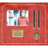 Captain Scarlet and the Mysterons, a framed limited edition pin badge and film strip