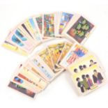 The Beatles Yellow Submarine trading gum cards; a large quantity of 102 cards, including many