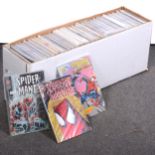 The Amazing Spider-Man comics; 350+ issues of mostly 1990s comics