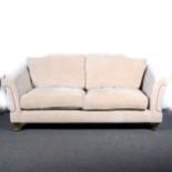 A contemporary sofa,