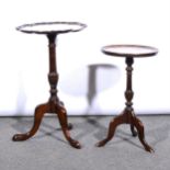 A mahogany wine table, ...