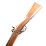 Victorian percussion rifle,