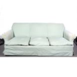 A traditional three-seater settee, ...