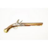 Tower style Long Sea Service pattern flintlock pistol, marked HMS Victory